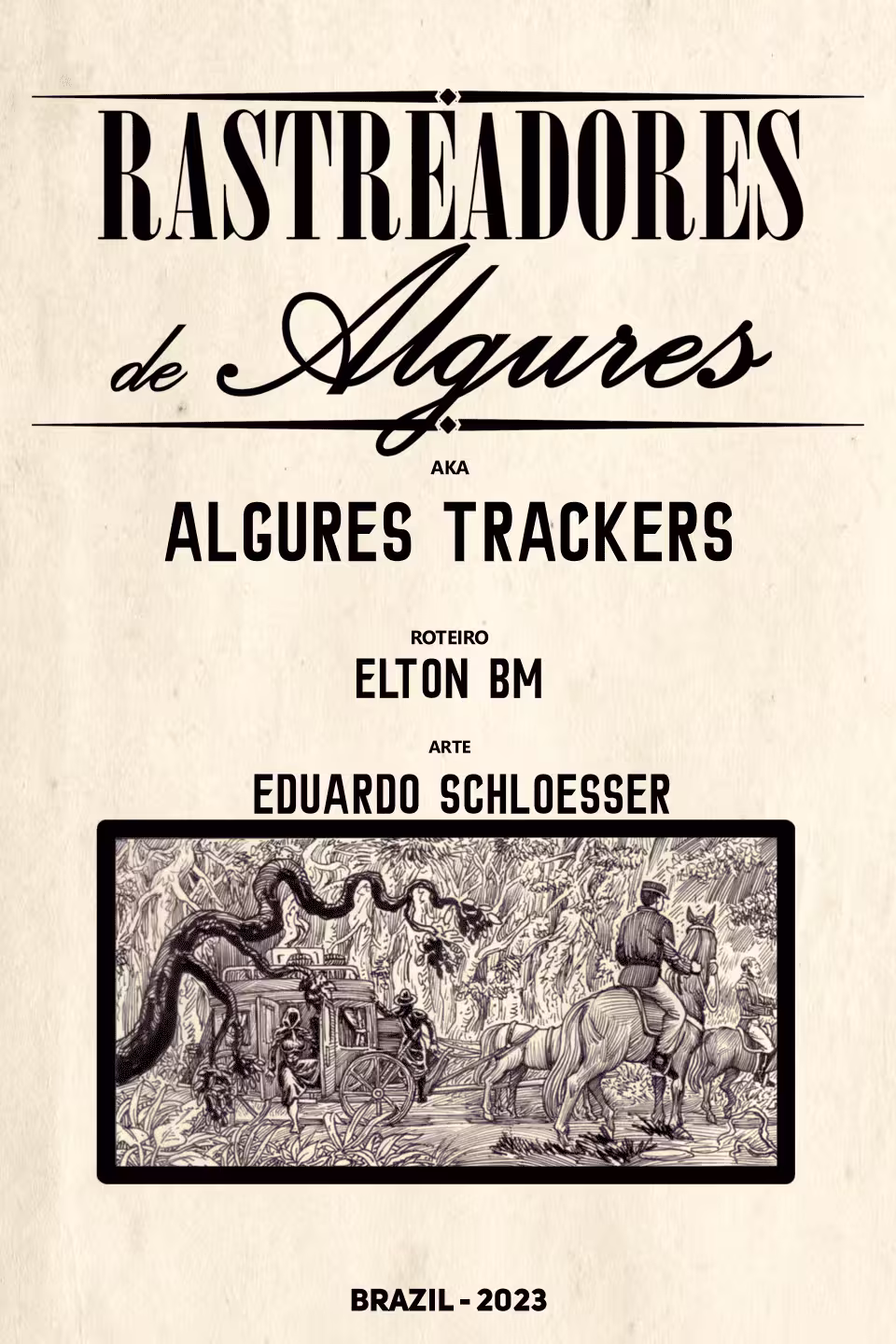 Capa da obra Rastreadores de Algures