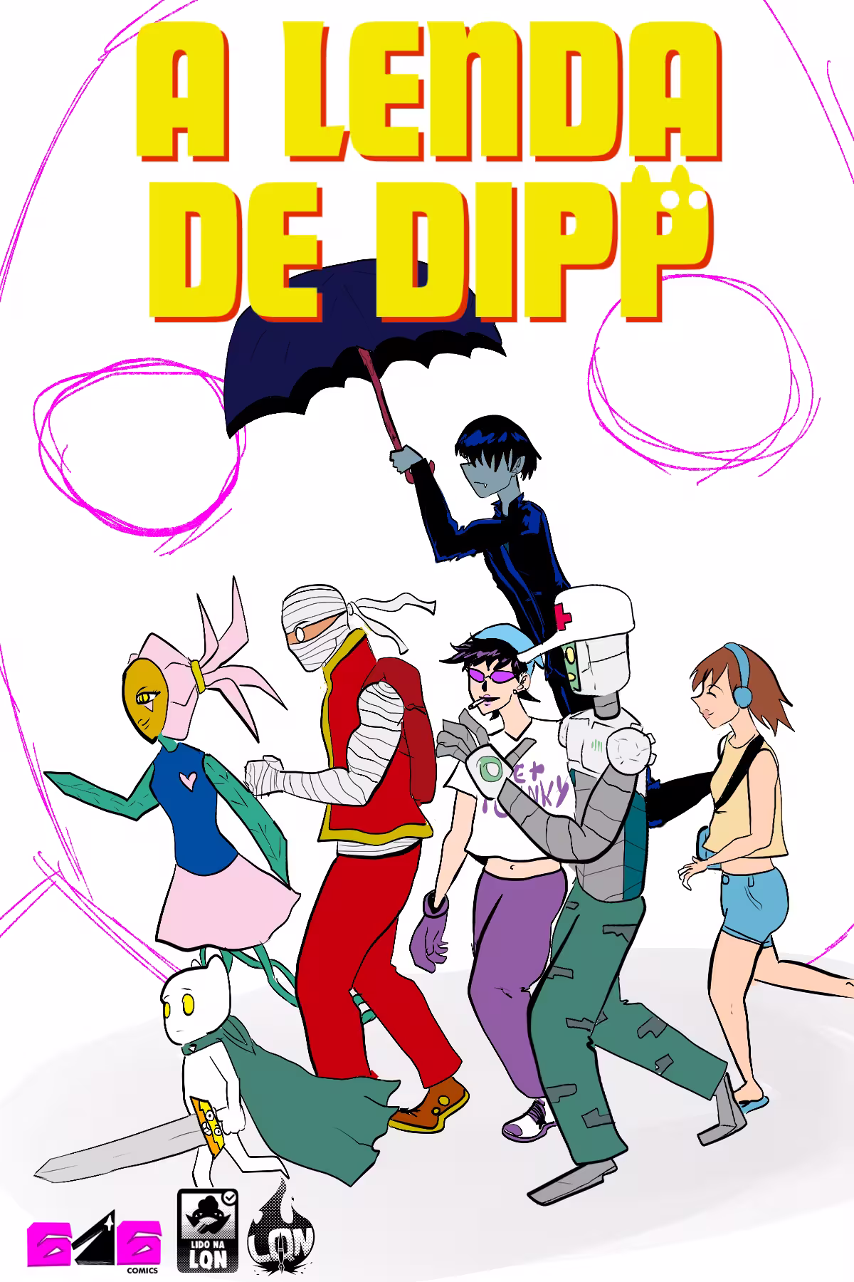 Capa da obra A LENDA DE DIPP