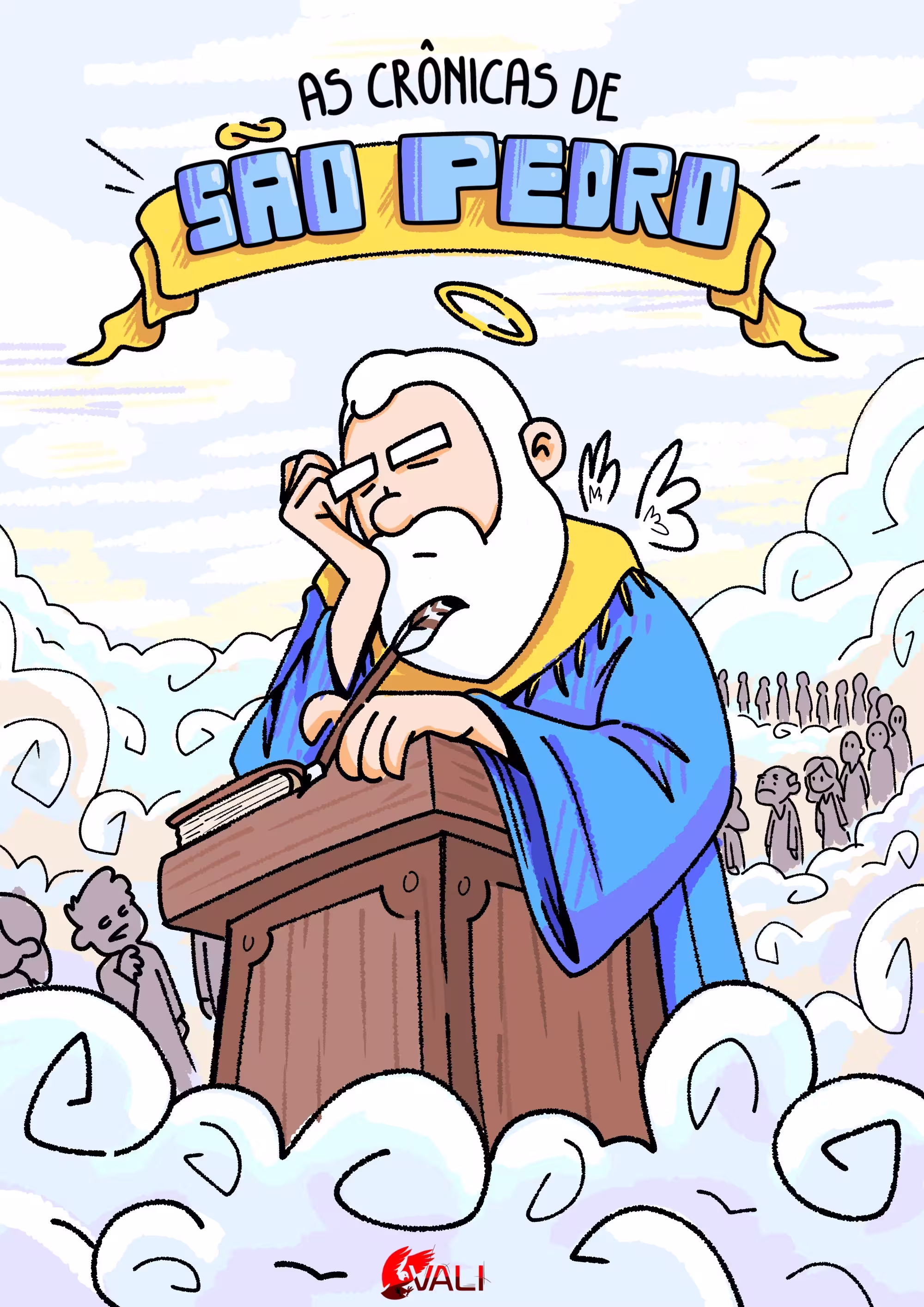 Capa da obra As Crônicas de São Pedro