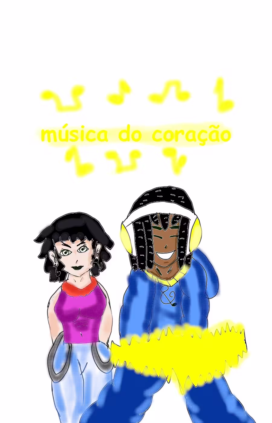 Capa da obra música do coração