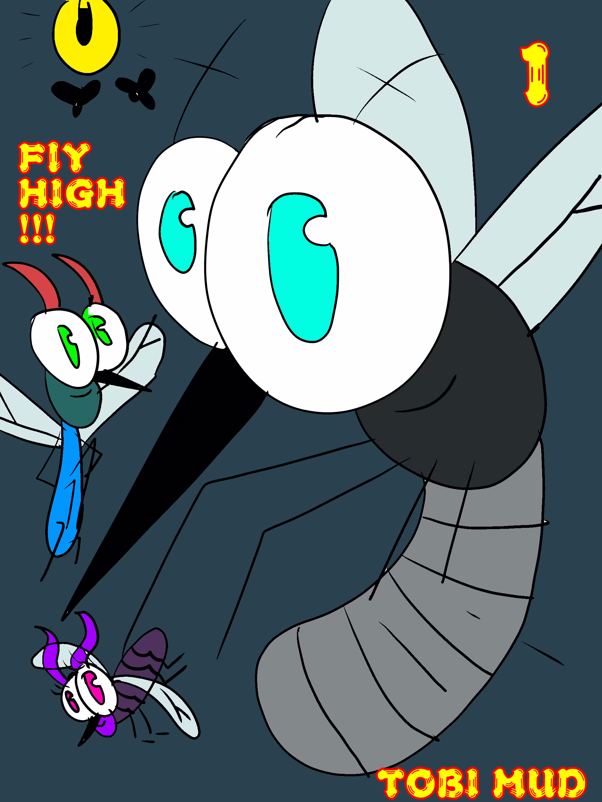 Capa da obra FLY HIGH!!!