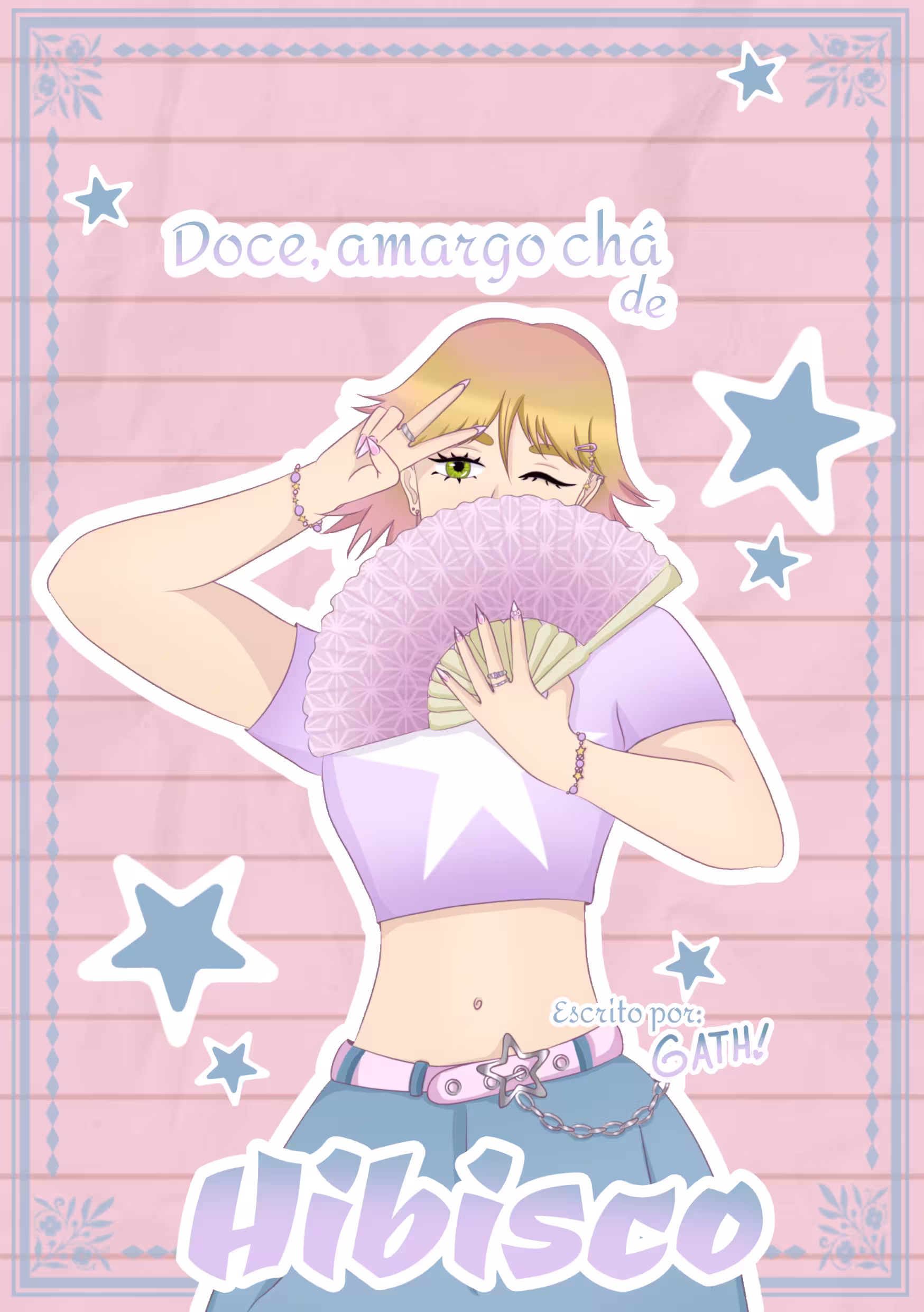 Capa da obra 🌺 Doce, amargo chá de hibisco