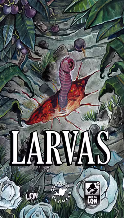 Capa da obra LARVAS