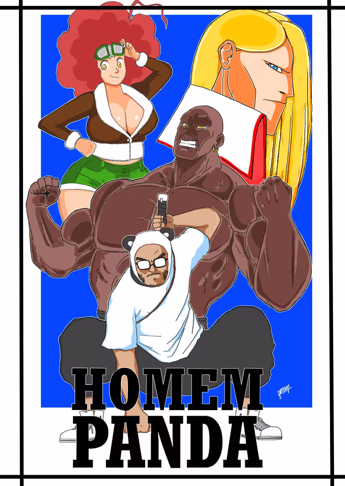 Capa da obra Homem Panda