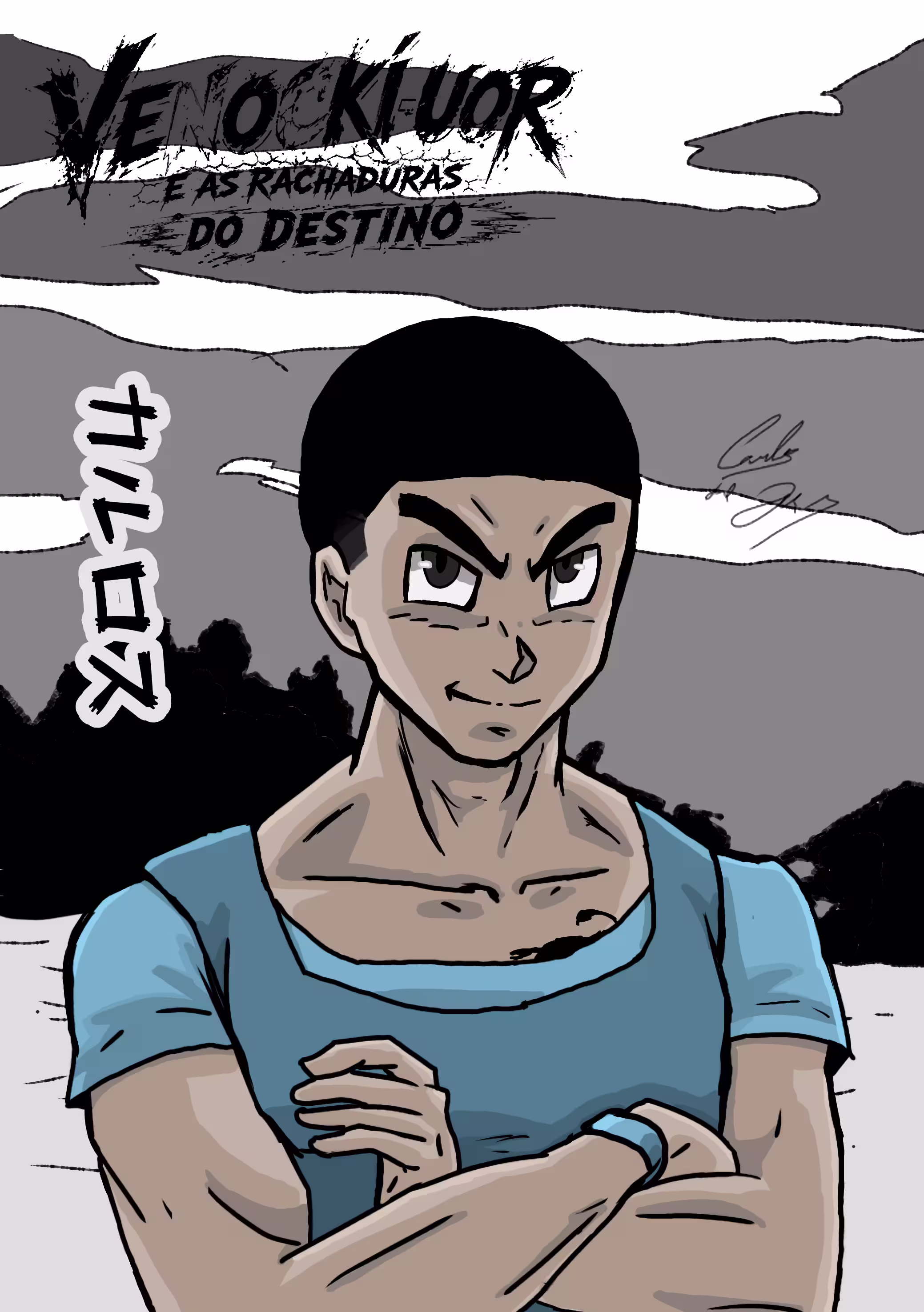Capa da obra VENOCKÍ-UOR E AS RACHADURAS DO DESTINO