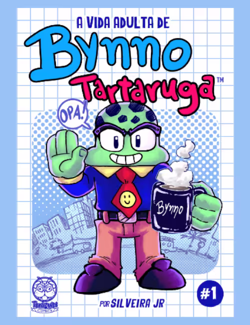Capa da obra A vida adulta de Bynno Tartaruga™