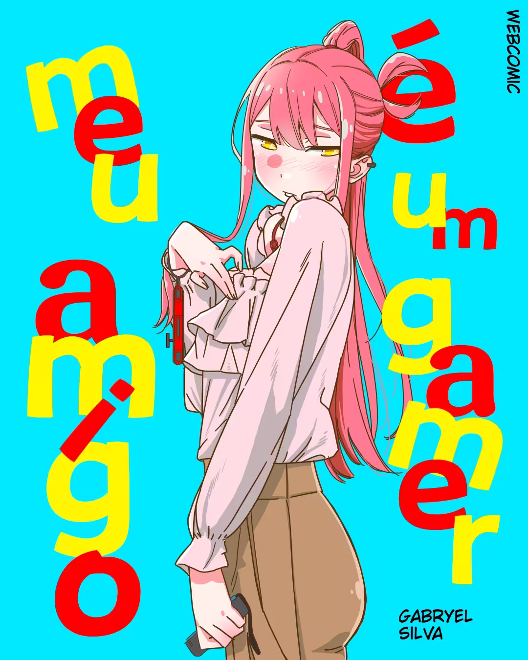 Capa da obra Meu amigo é um gamer webcomic