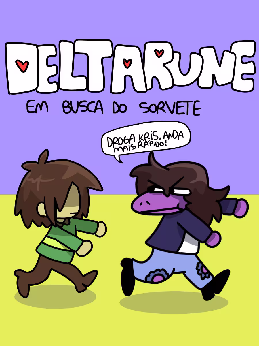 Capa da obra DeltaRune - Em Busca do Sorvete