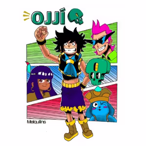 Capa da obra OJJÍ - no covil do rei dos ladrões