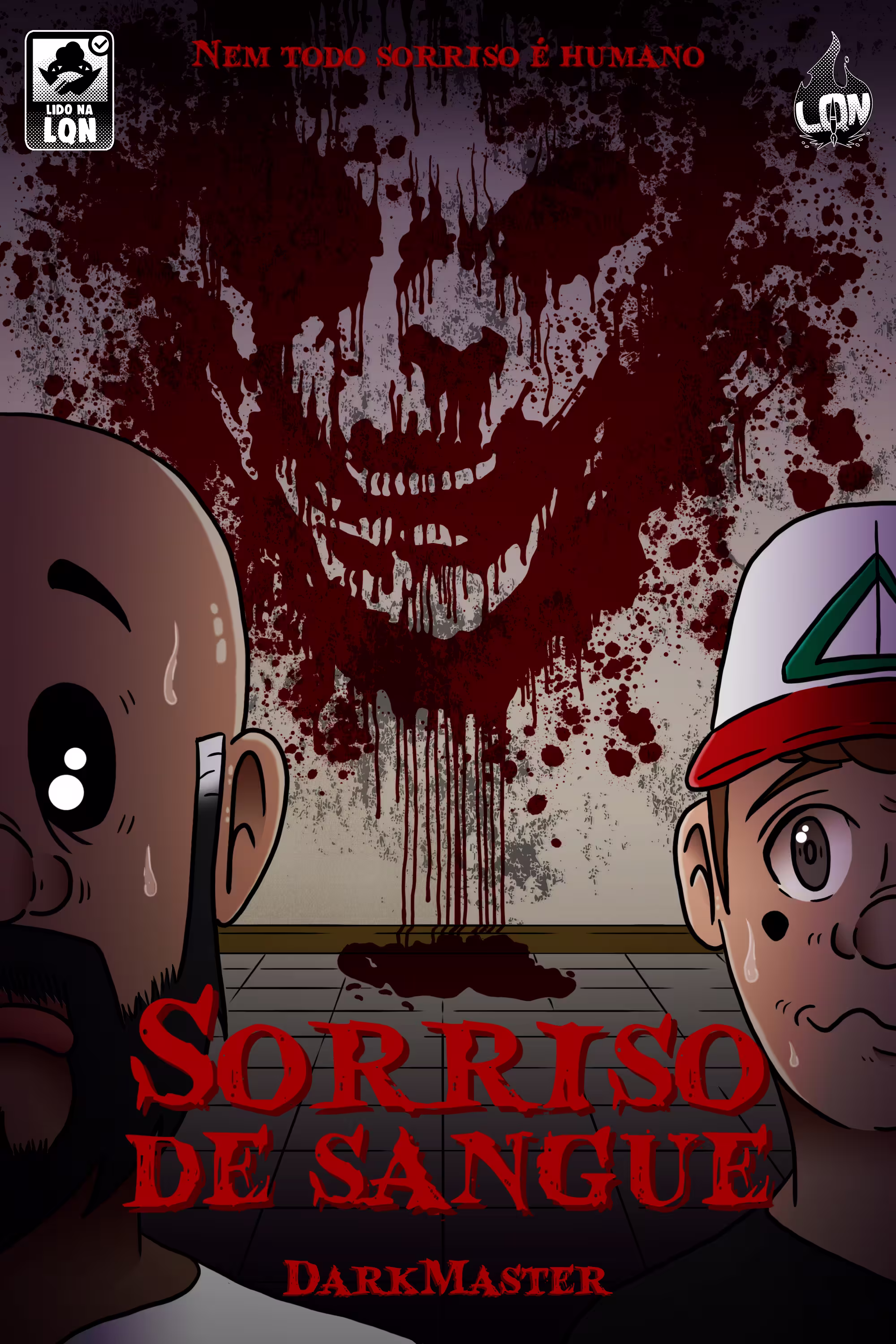 Capa da obra Sorriso de Sangue