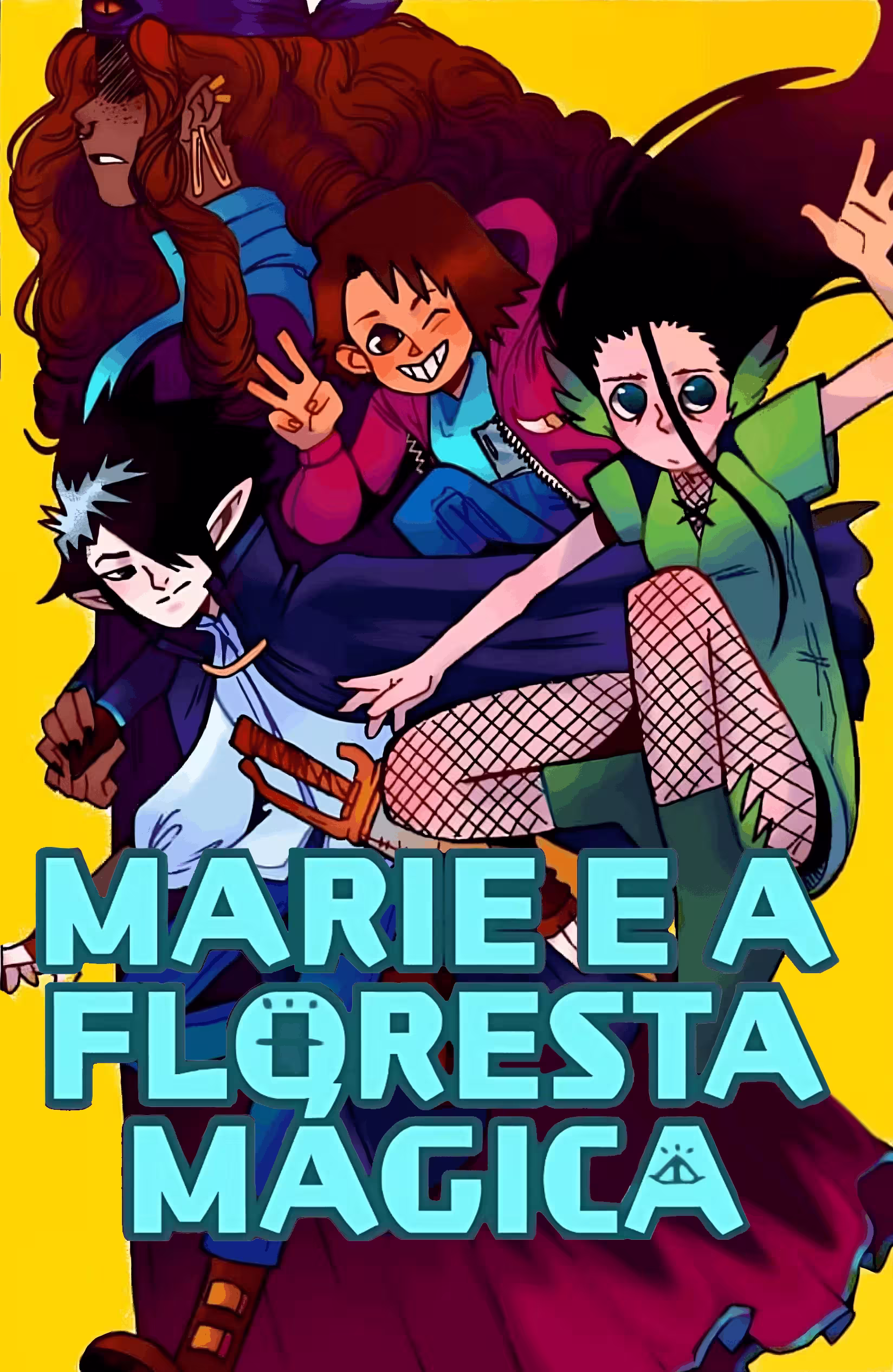 Capa da obra Marie e a Floresta Mágica