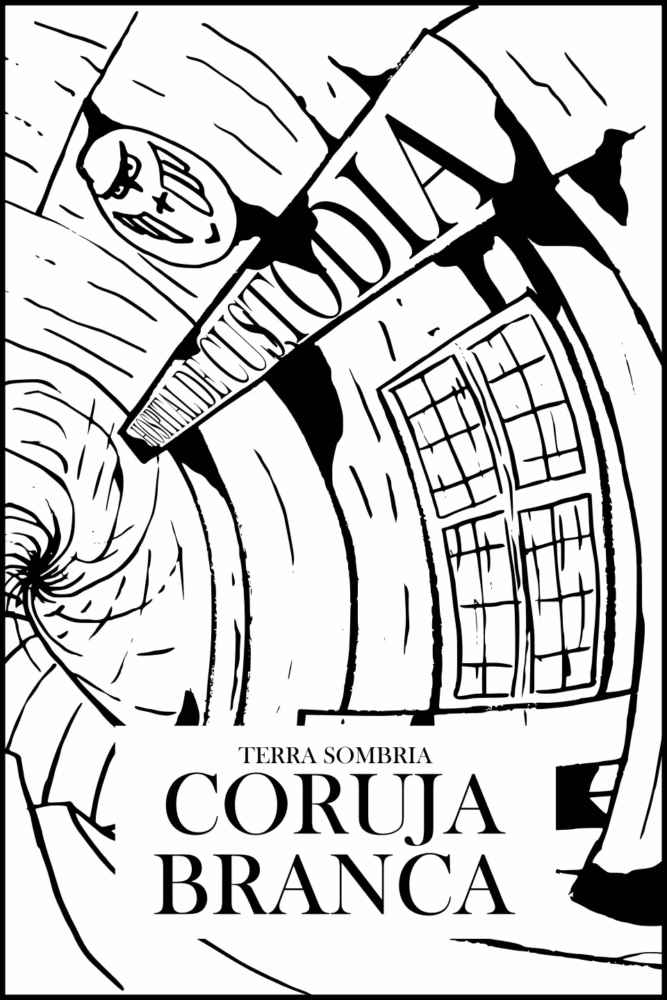 Capa da obra Terra Sombria: Coruja Branca