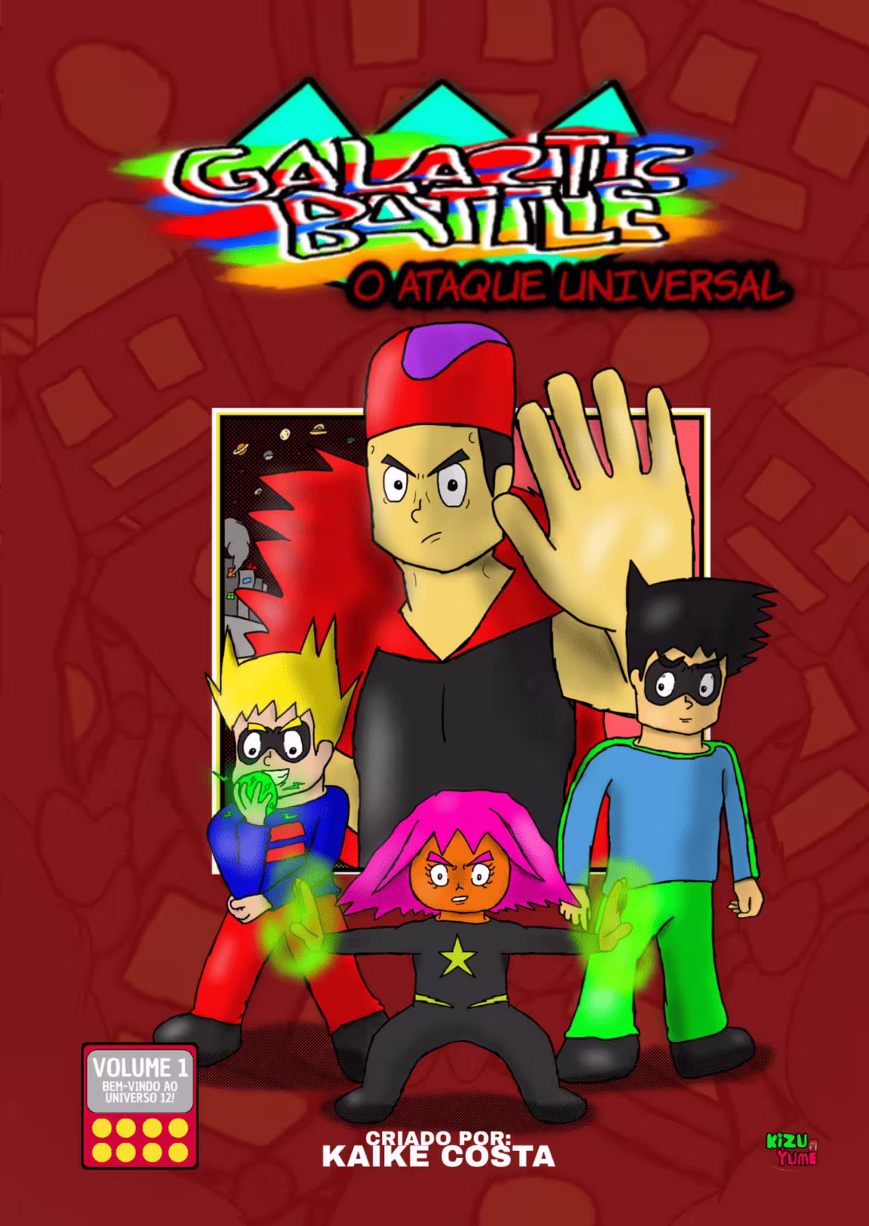 Capa da obra Galactic Battle: O Ataque Universal