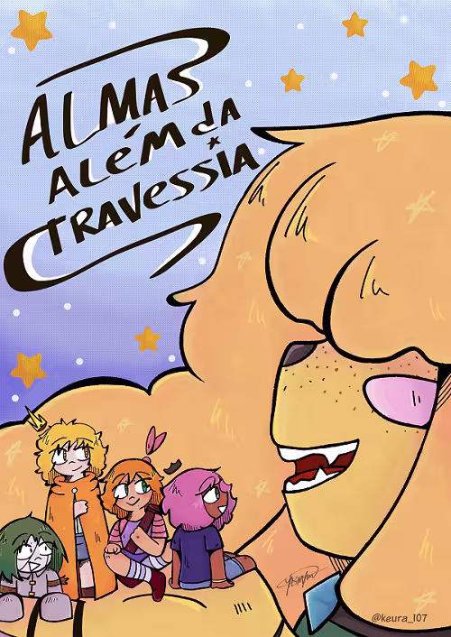 Capa da obra Almas além da travessia