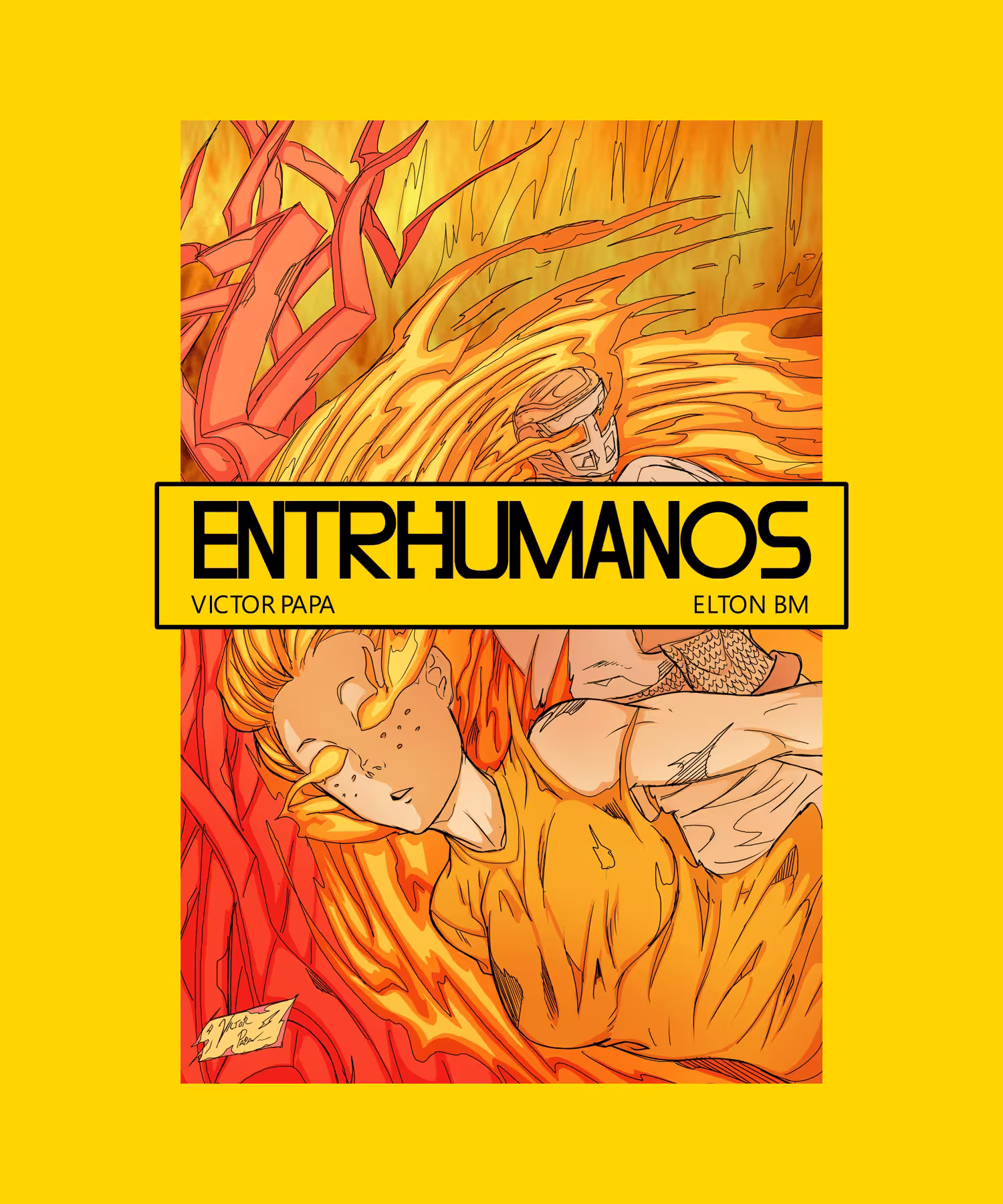 Capa da obra EntreHumanos