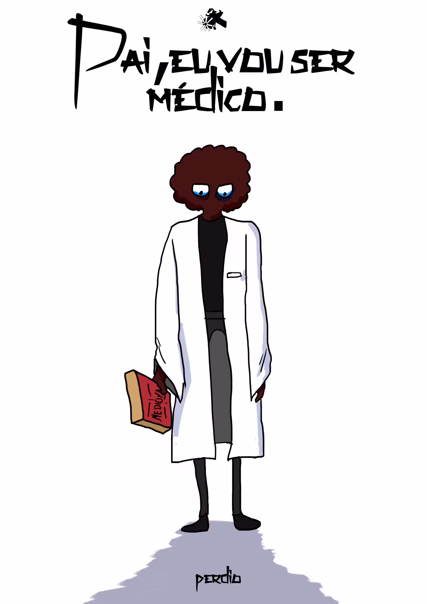 Capa da obra Pai, eu quero ser médico. (2024)
