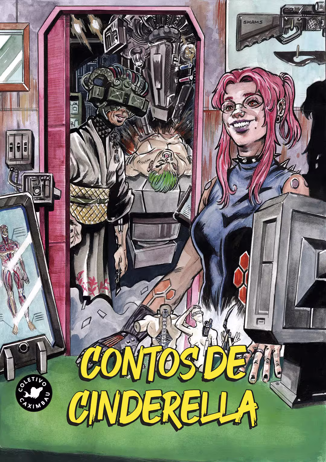 Capa da obra Contos de Cinderella