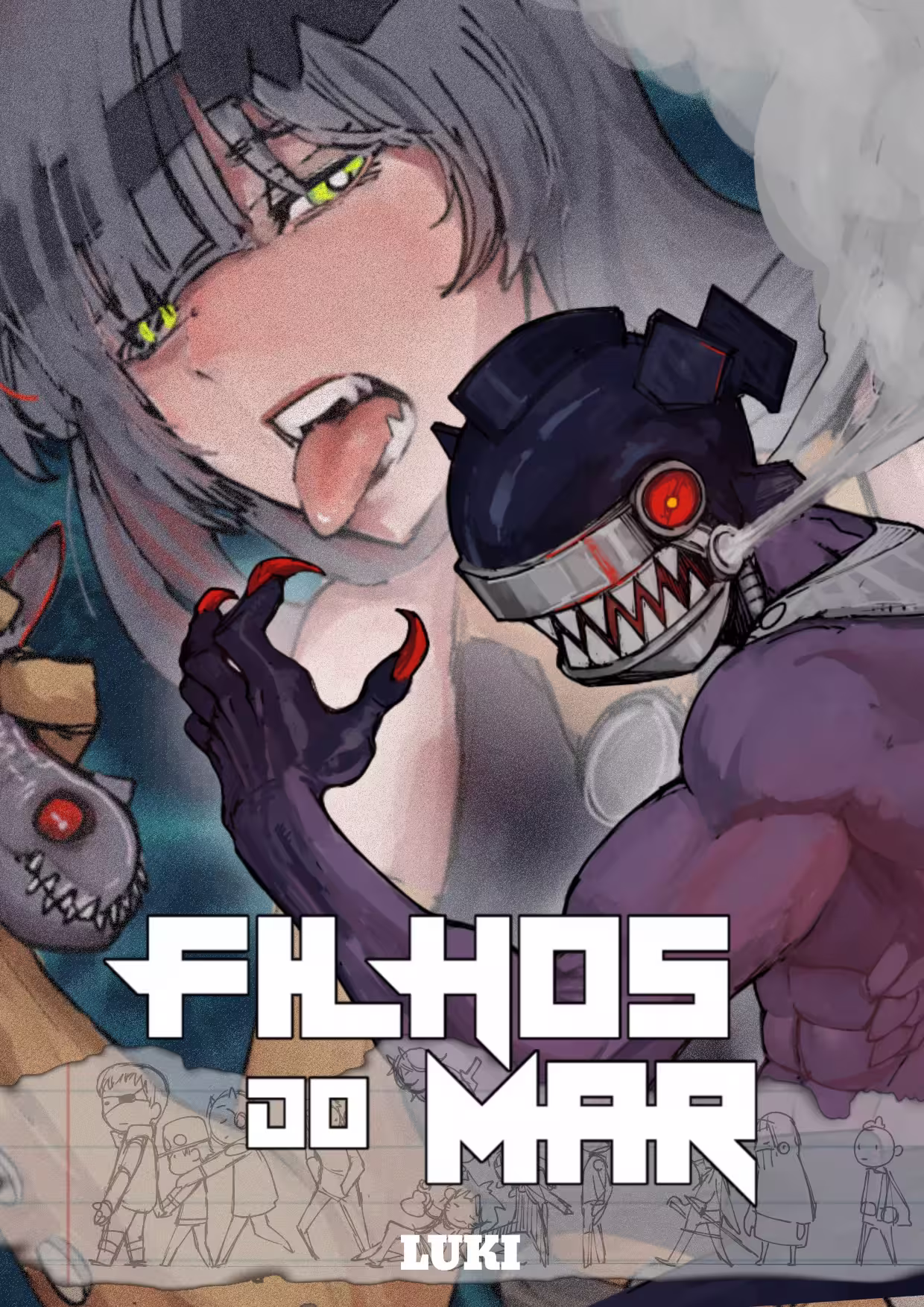 Capa da obra Filhos do Mar