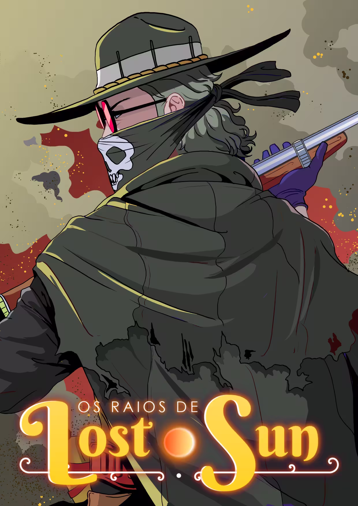 Capa da obra Os raios de Lost Sun