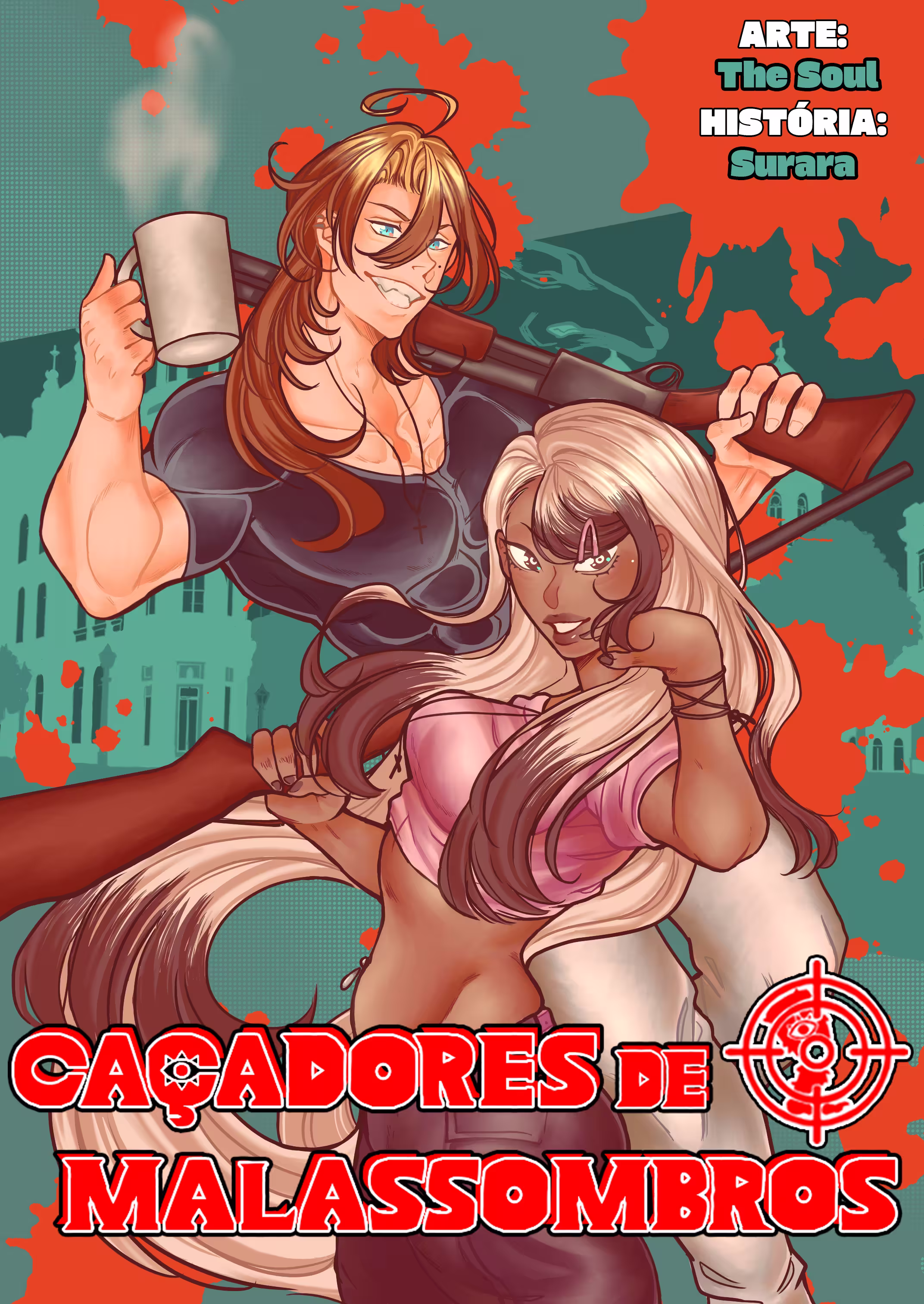 Capa da obra Caçadores de Malassombros