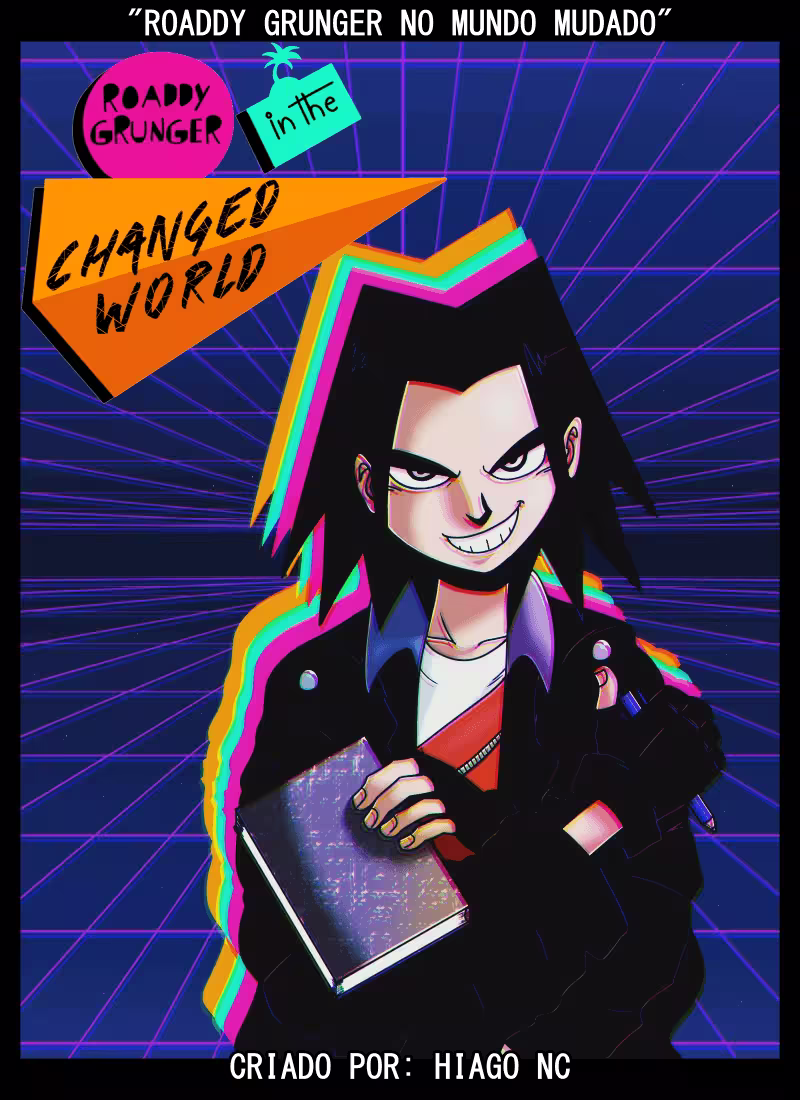 Capa da obra Roaddy Grunger no Mundo Mudado