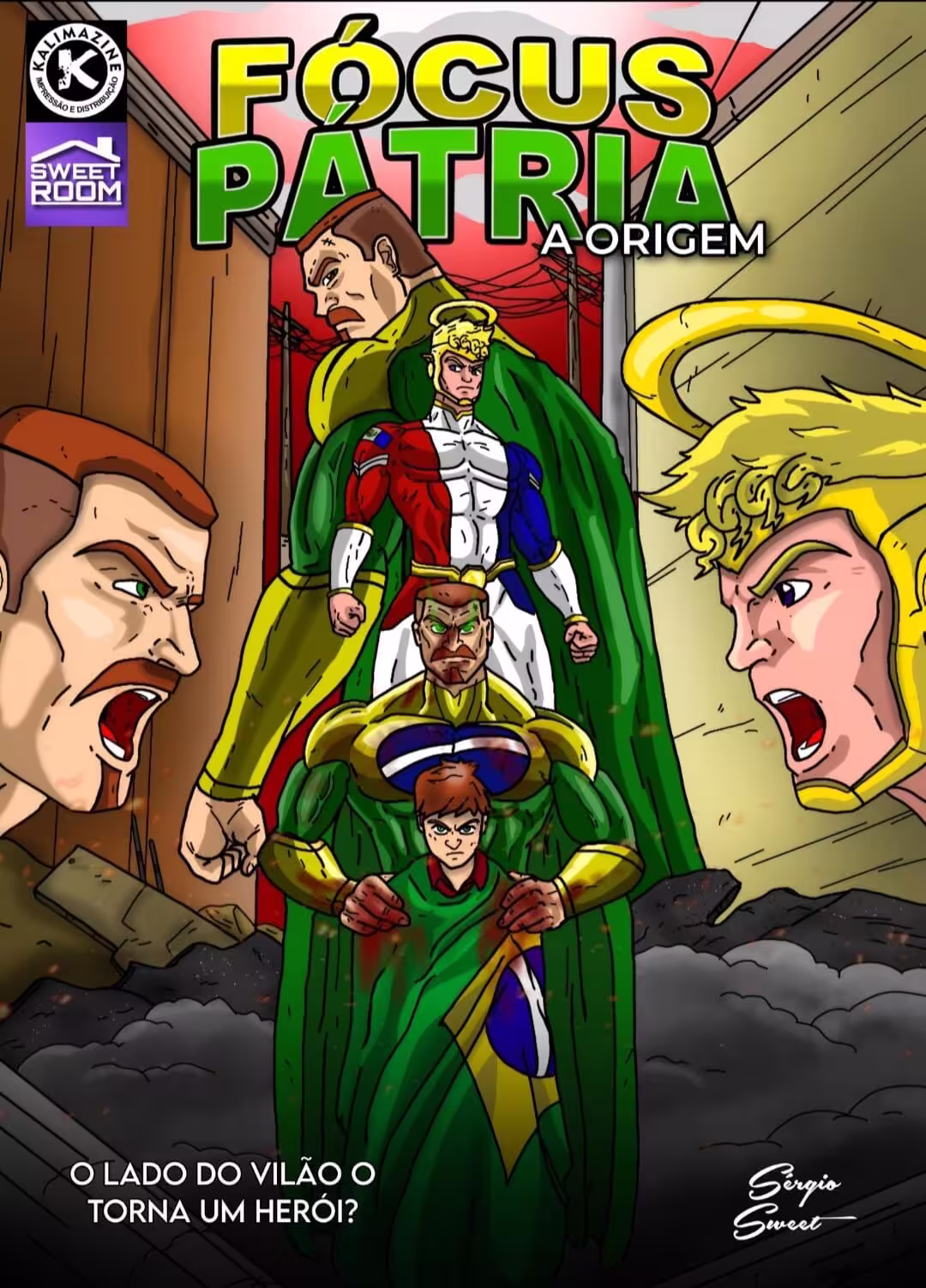 Capa da obra Fócus Pátria: A origem