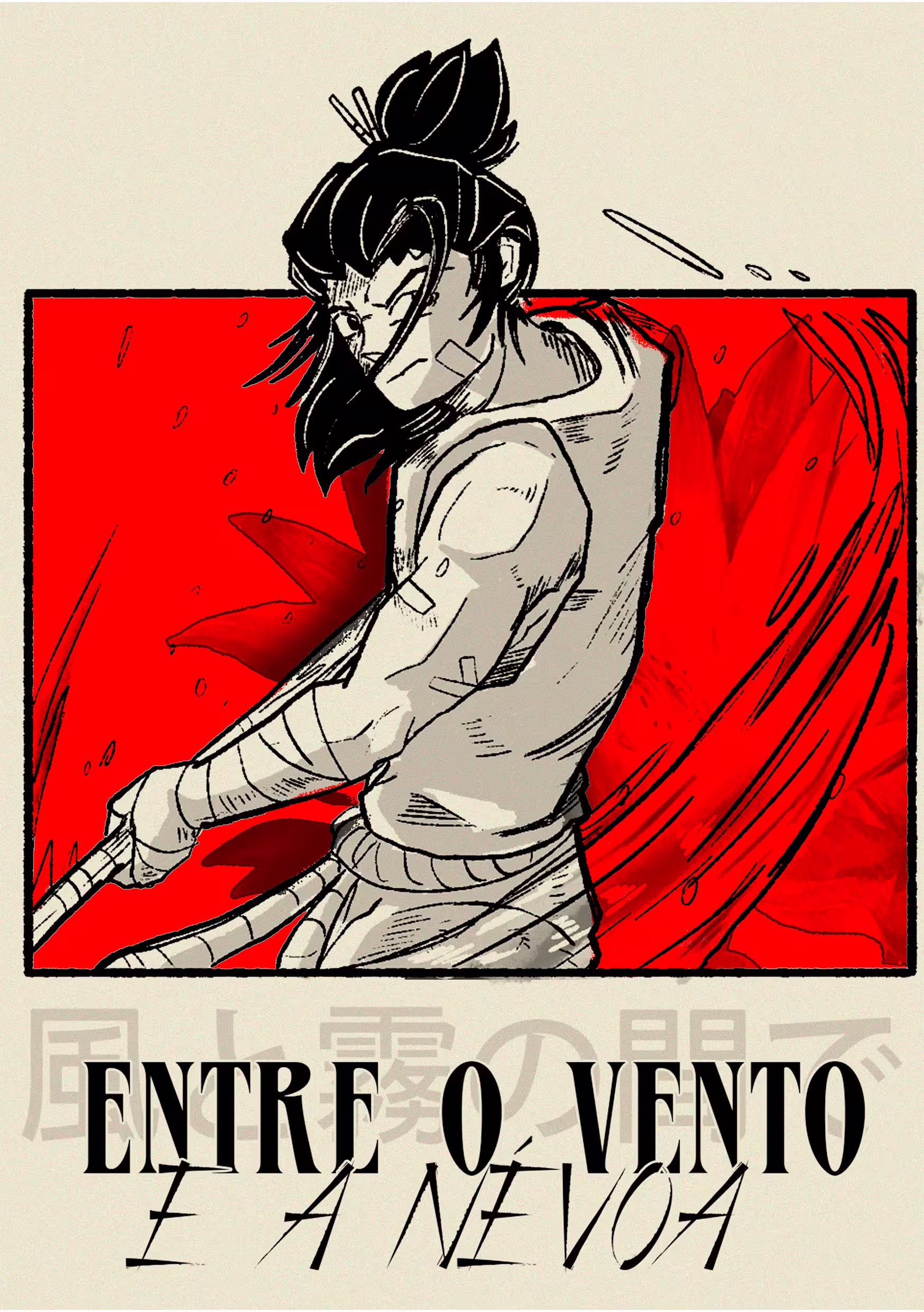 Capa da obra Entre o vento e a névoa
