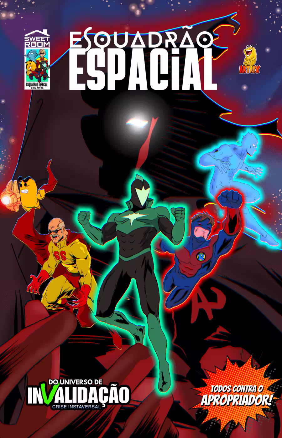 Capa da obra Invalidação: Esquadrão Espacial