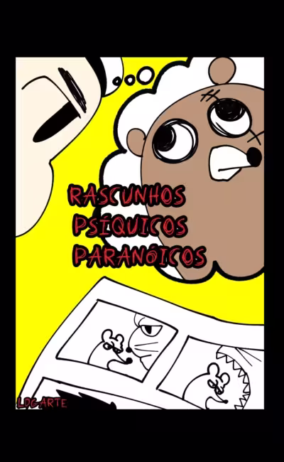 Capa da obra Rascunhos psíquicos paranóicos