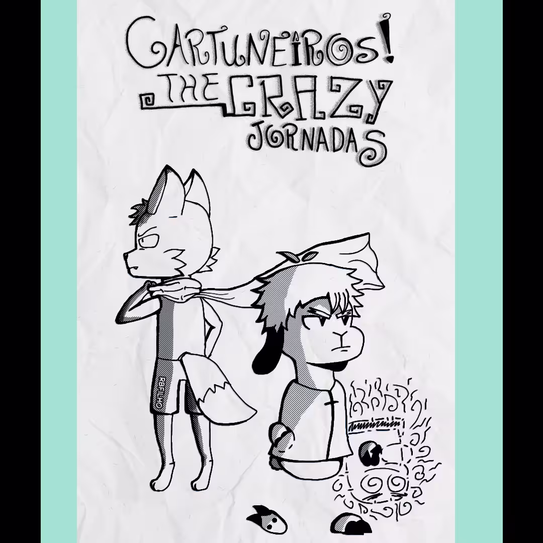 Capa da obra Cartuneiros! The Crazy Jornadas