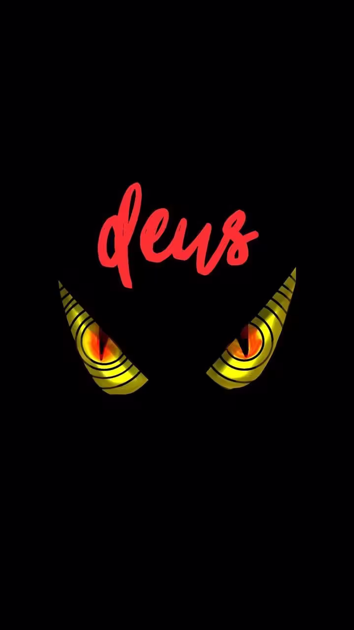 Capa da obra deus #necroween