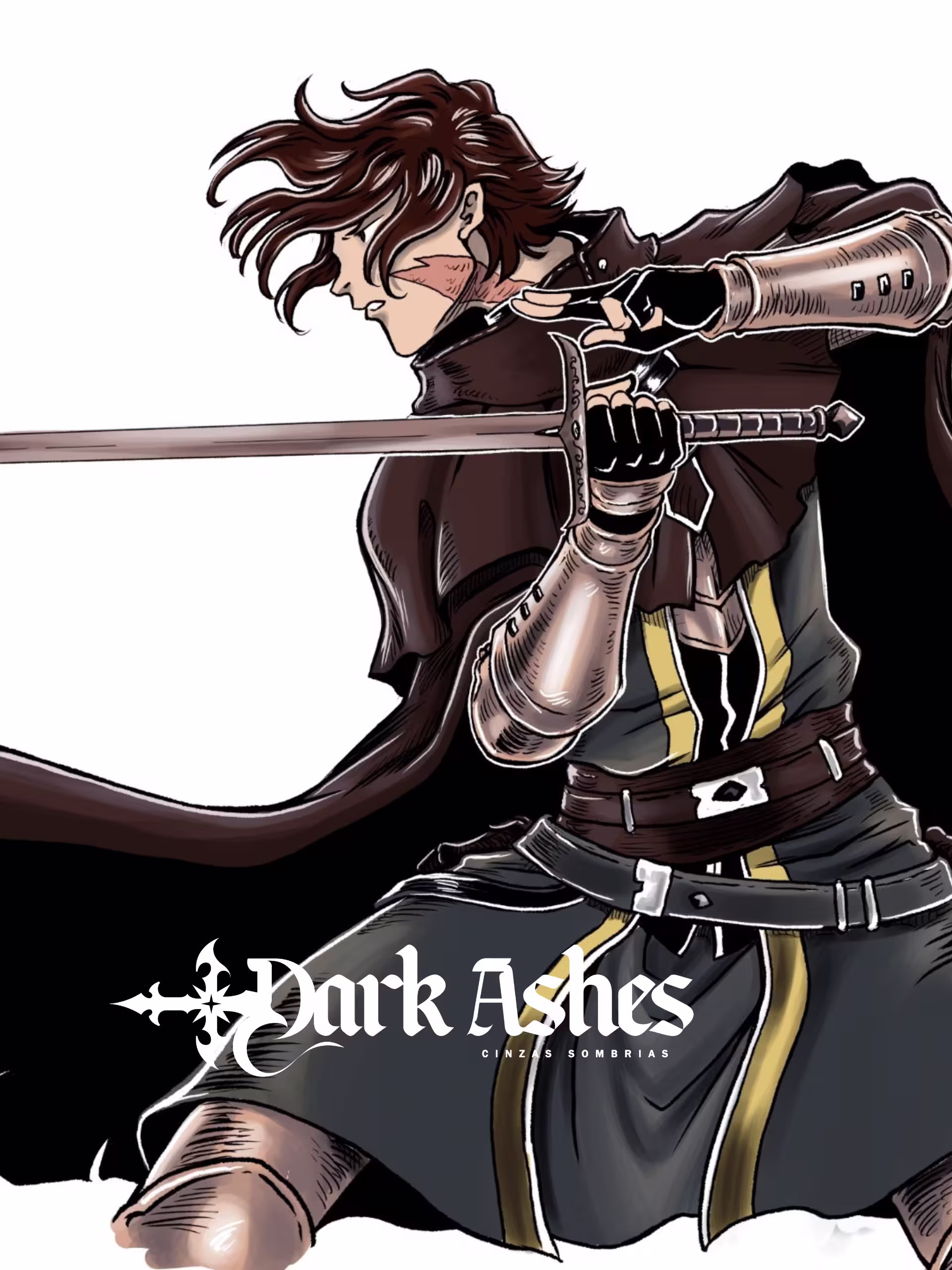 Capa da obra DARK ASHES