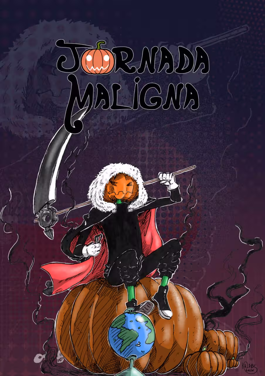 Capa da obra Jornada Maligna