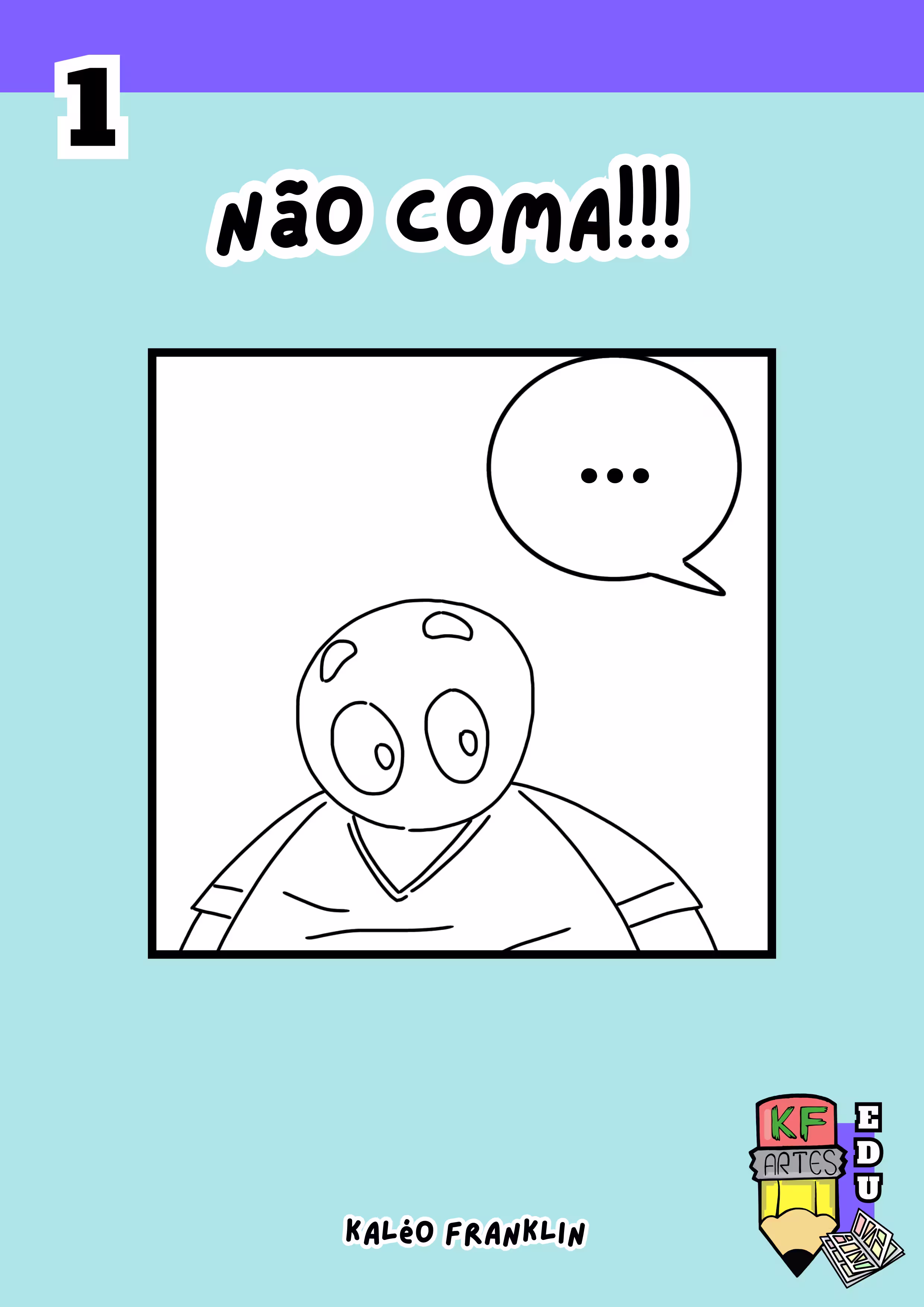 Capa da obra Não Coma!!!