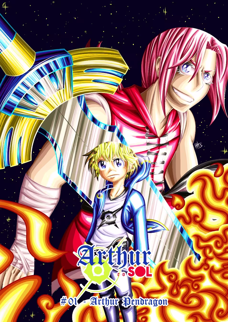 Capa da obra Arthur e o Sol